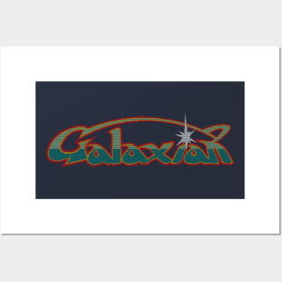 Galaxian Logo Posters and Art